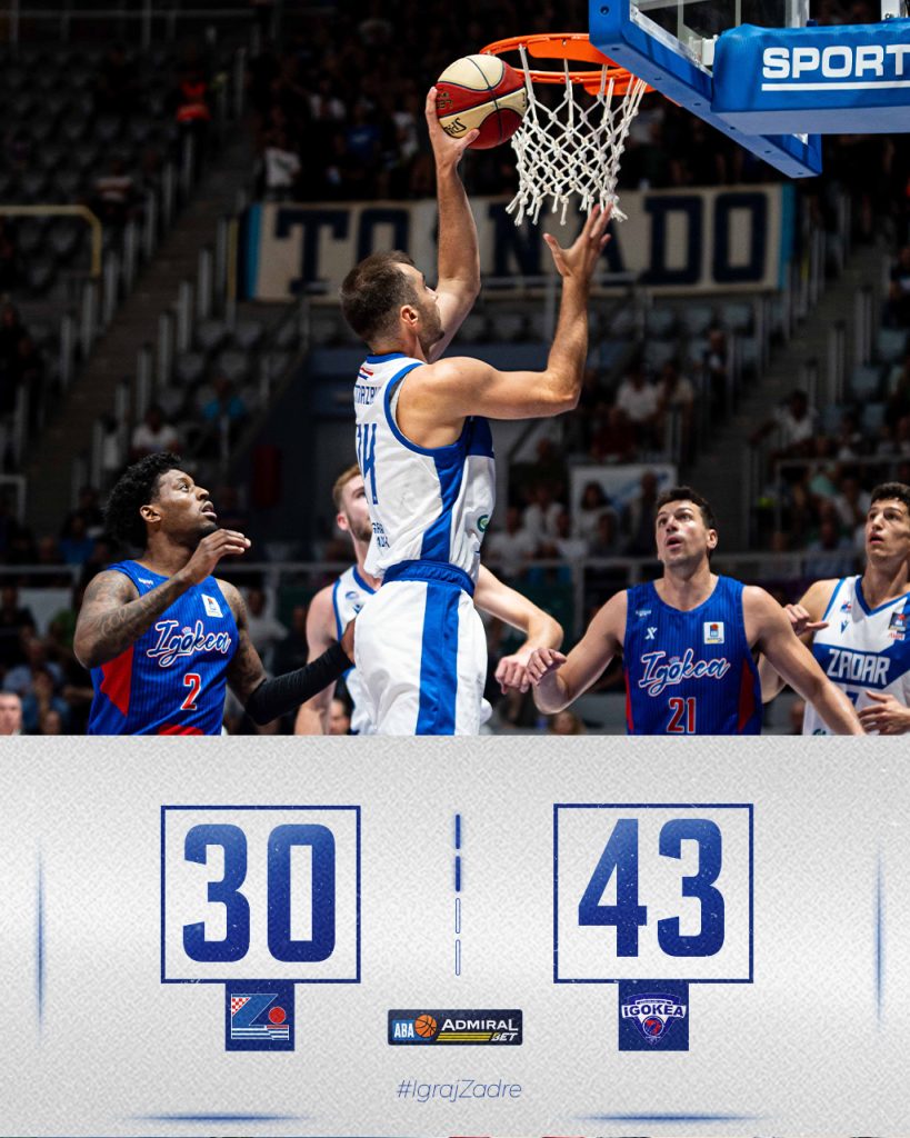 Igokea nakon produžetaka pobijedila Zadar