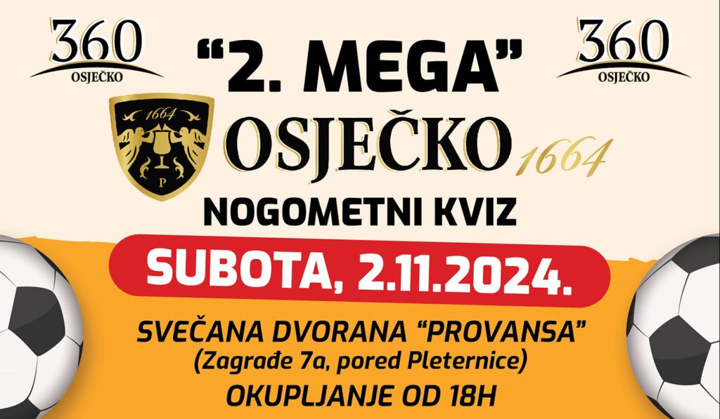 U subotu u Zagrađu drugo izdanje “Mega nogometnog kviza”