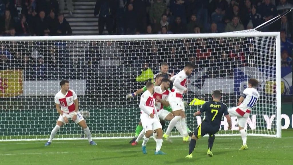 Hrvatska poražena u Glasgowu: McGinnov gol zakomplicirao borbu za četvrtfinale Lige nacija