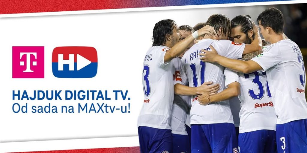 Hajduk lansira vlastiti kanal na MAXtv-u