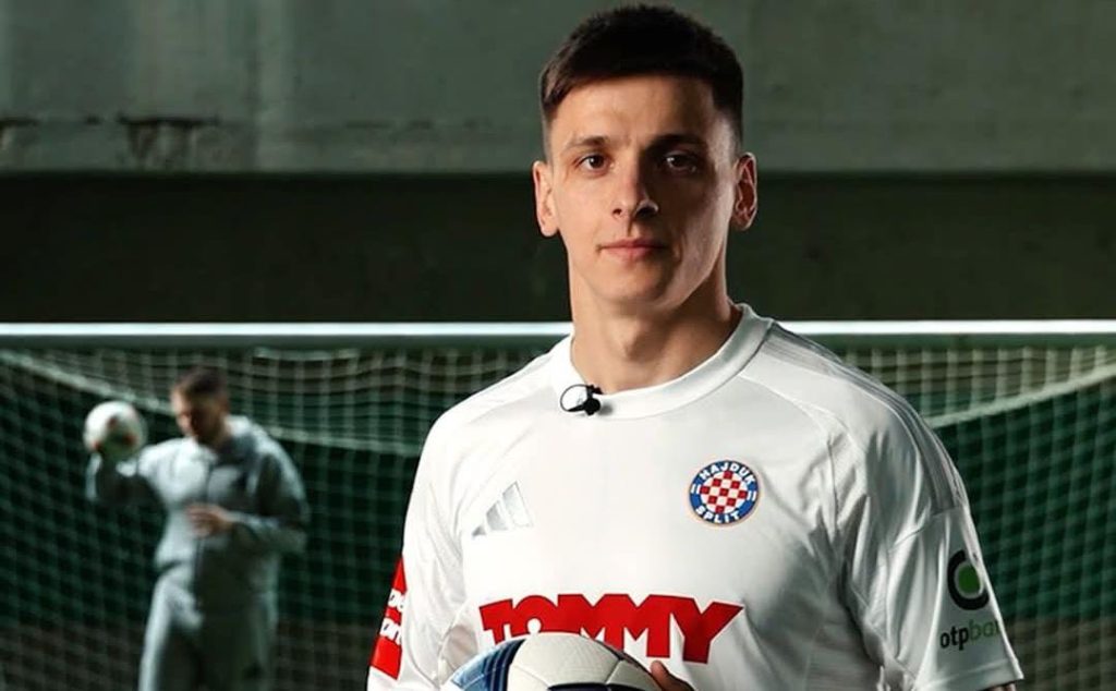 Nazariy Rusyn je novi igrač Hajduka